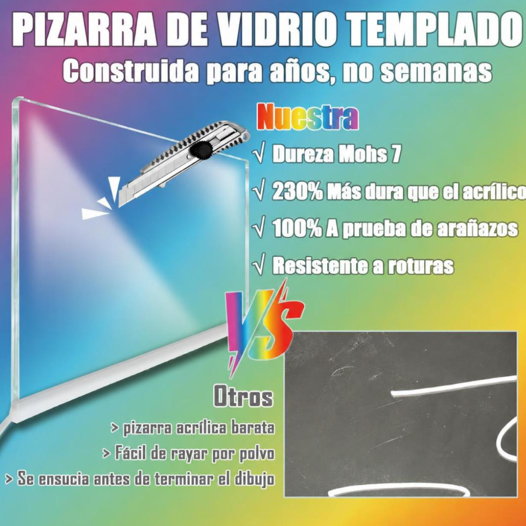 Pizarra Led Mágica Personalizable